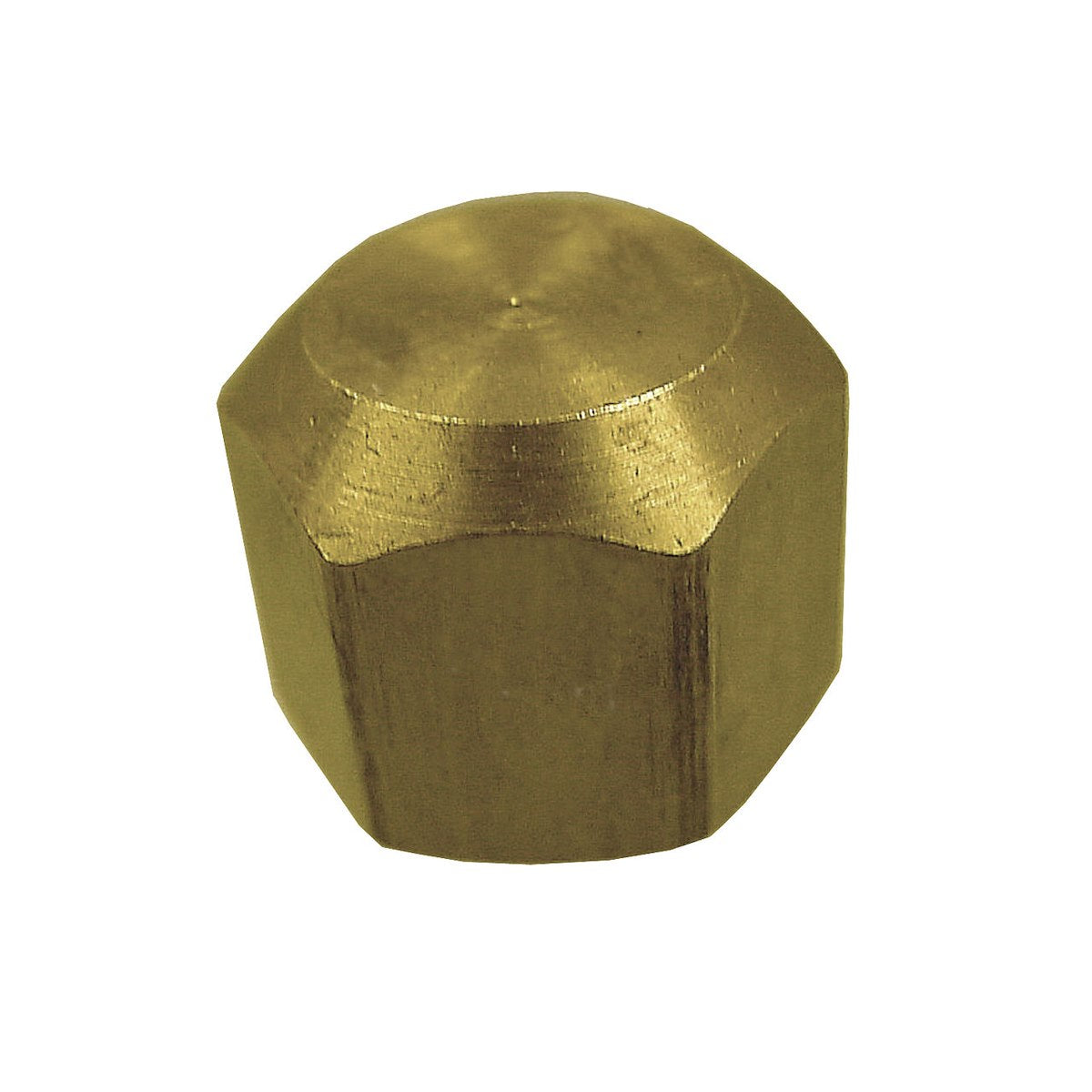 Marshall Excelsior Fitting Plug/Fitting Cap, 3/8 in Female Flare Cap, Brass - ME1695-6