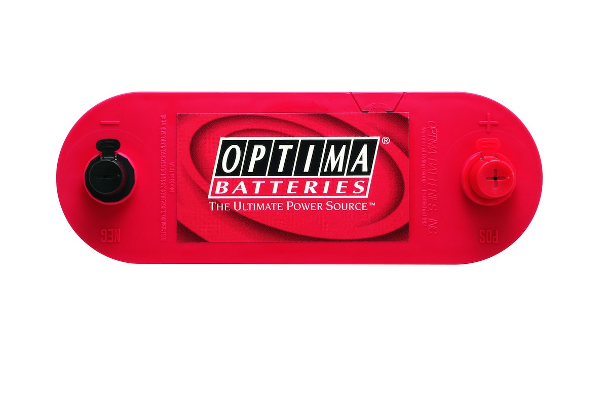 Optima Battery Battery, Red Top, 6V BCI Group Number, 6 V - 8010-044