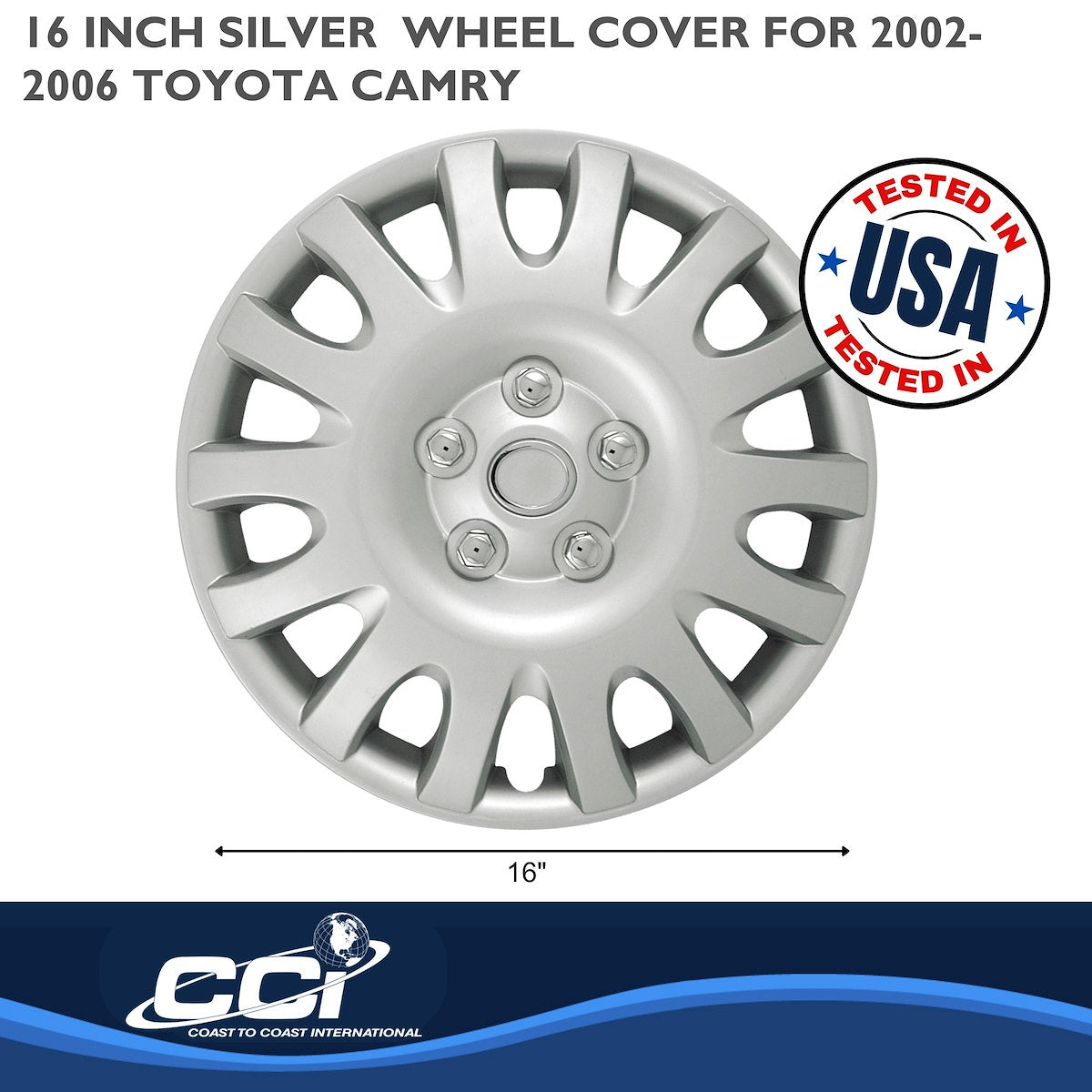 Coast2Coast Universal Wheel Covers IWCB883916S product image 2