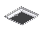 Specialty Recreation Shower Pan, 24 in x 24 in x 2.46 in, White - SP2424W