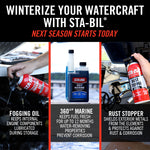 Sta-Bil Fuel Additive, Treats Up To 320 gal, 32 oz Bottle - 22240