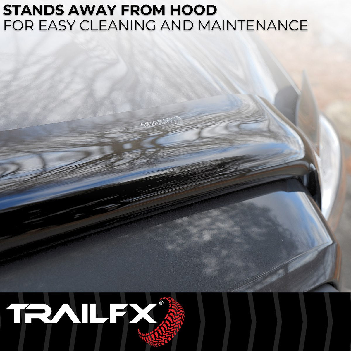 TrailFX Hood Protectors & Bug Shields 8712H product image 7
