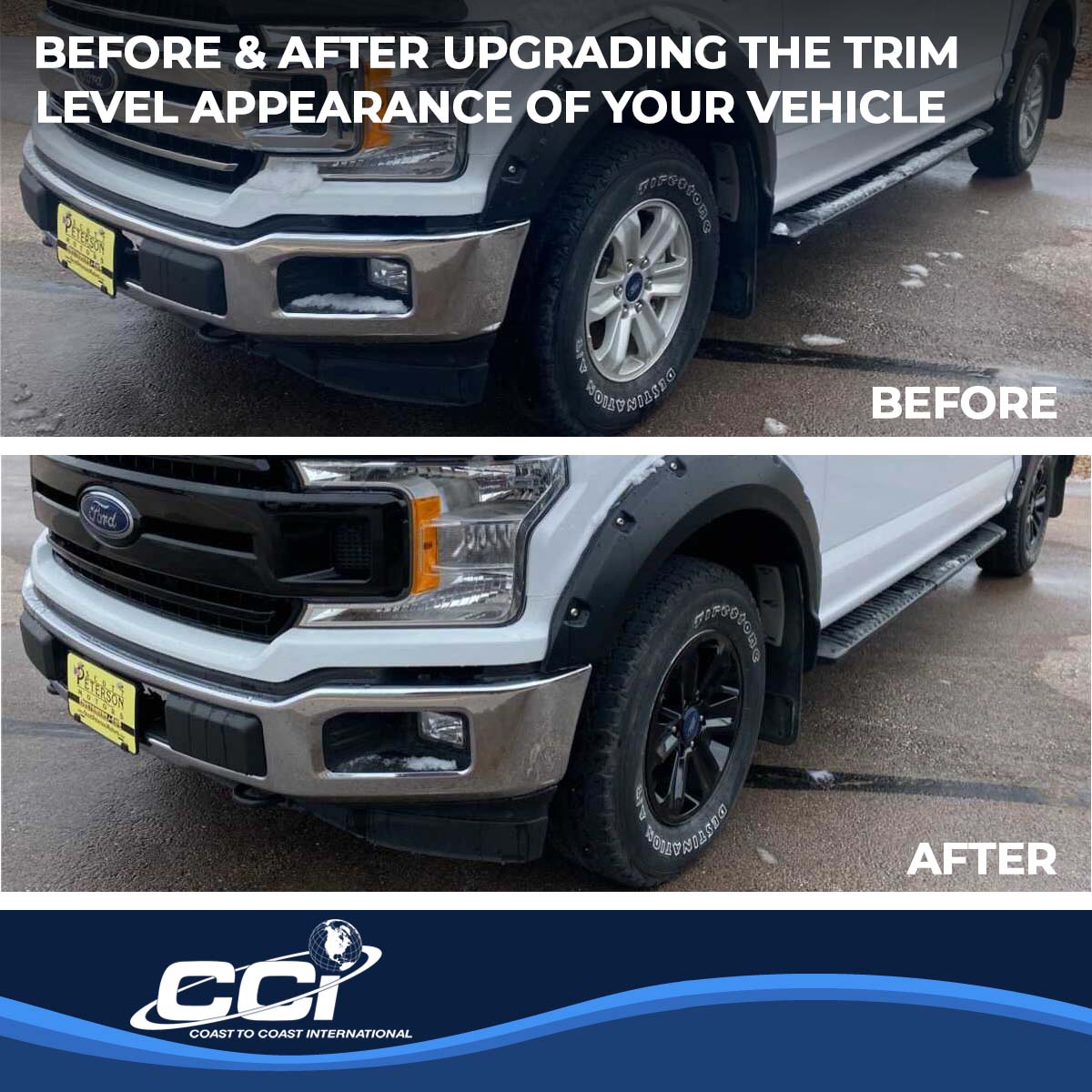 Coast2Coast Wheel Skins & Styled Wheel Covers IWCIMP387BLK product image 5