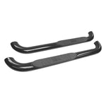 Westin Nerf Bar, 4 in Oval Bent, Black, Steel - 21-3925