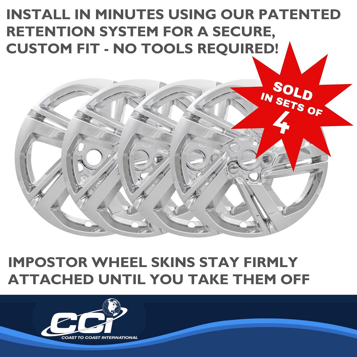 Coast2Coast Wheel Skins & Styled Wheel Covers IWCIMP418X product image 5