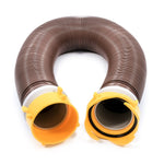 Camco Sewer Hose, 10 ft Extended Length, 3 in Diameter, 15 Mil HTS Vinyl - 39623