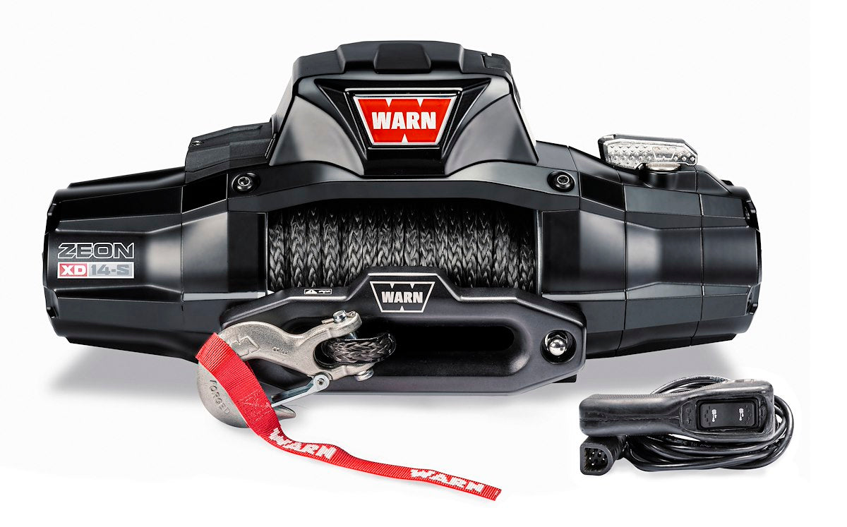 Warn Winch, ZEON XD 14-S, 12 V Electric, 14000 lb Line Pull Capacity - 110014
