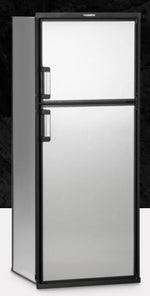 Dometic Refrigerator, Dual Compartment 2 Door Refrigerator With Freezer, 8 Cubic ft, 60-3/4 in Height x 24-7/8 in Width x 26 in Depth - DM2882RB1