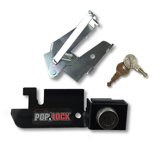 Pop & Lock Tailgate Lock, Black, Steel - PL2300