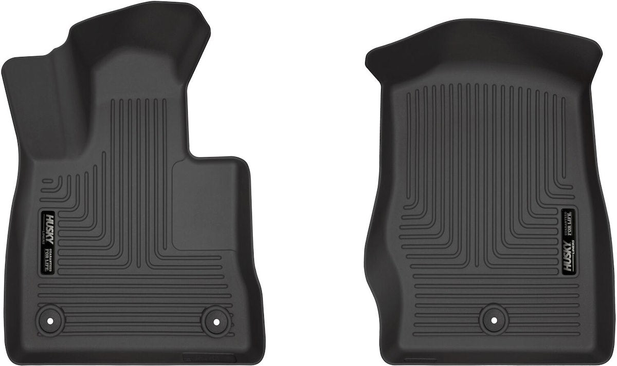 Husky Liners Floor Liner, Black, 2 Piece - 18681
