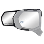 K-Source Exterior Towing Mirror, Black, Set of 2 - 80950