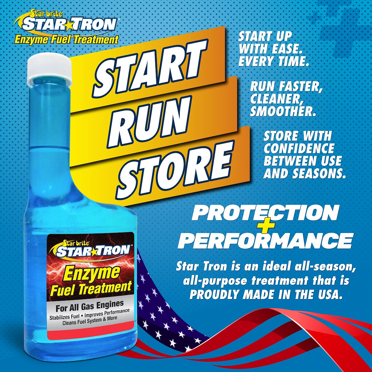 Star Brite Fuel Additive, Treats Up To 512 gal, 32 oz Bottle - 093032