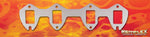 Remflex Exhaust Gaskets Exhaust Header Gasket, 1-9/16 in X 2-5/16 in Square Port Size, Set Of 2 - 3008