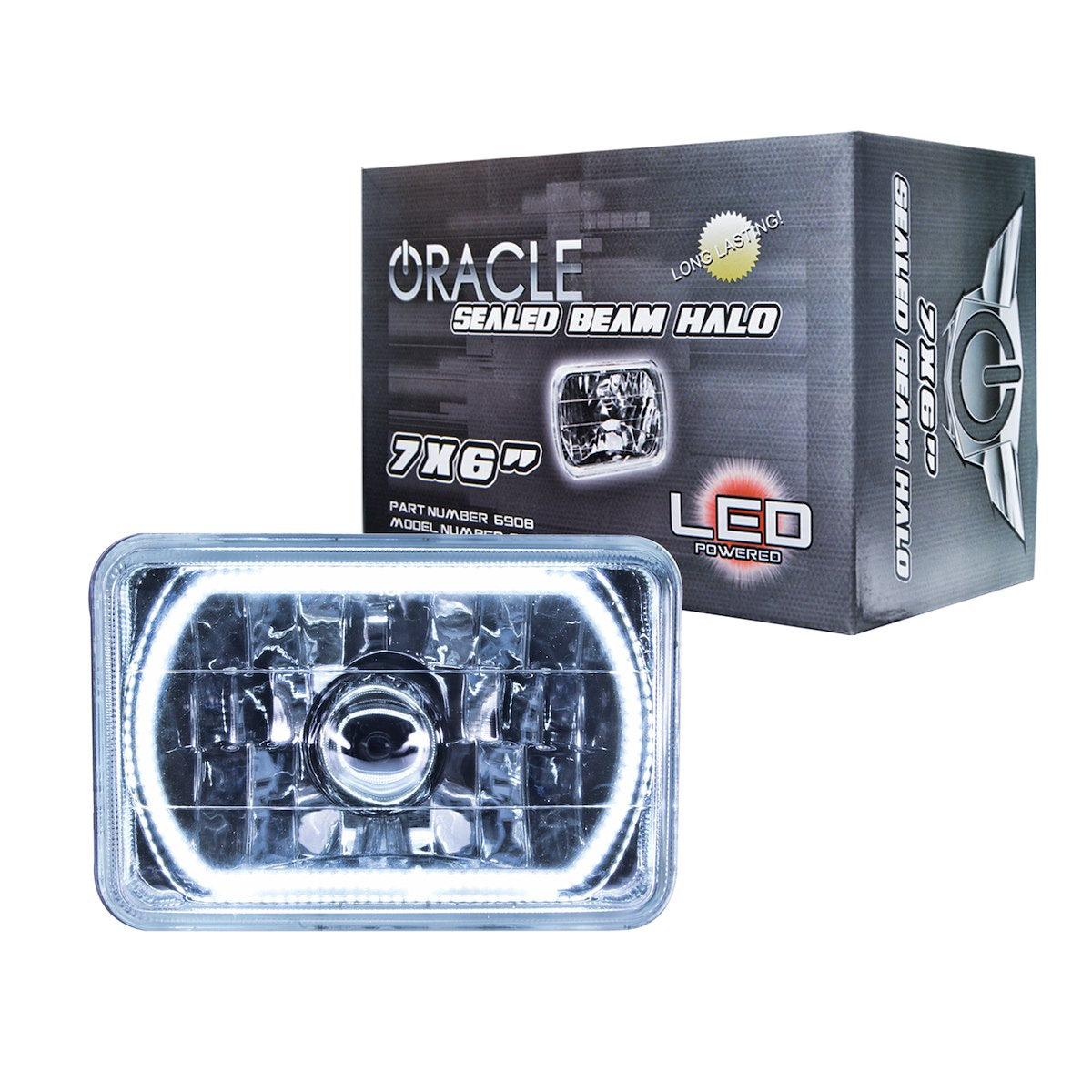 Oracle Lighting Headlight Assembly, LED Bulb, Sealed Beam, H6054 LED - 6908-001