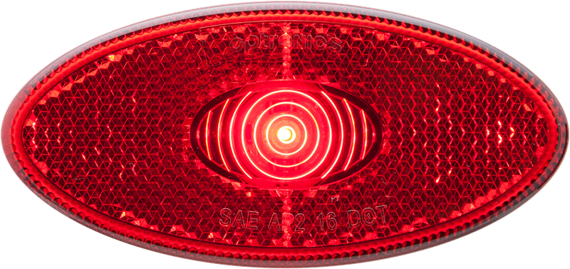 Optronics Trailer Light, MCL0030 Series, LED, Red - MCL0030RBBP