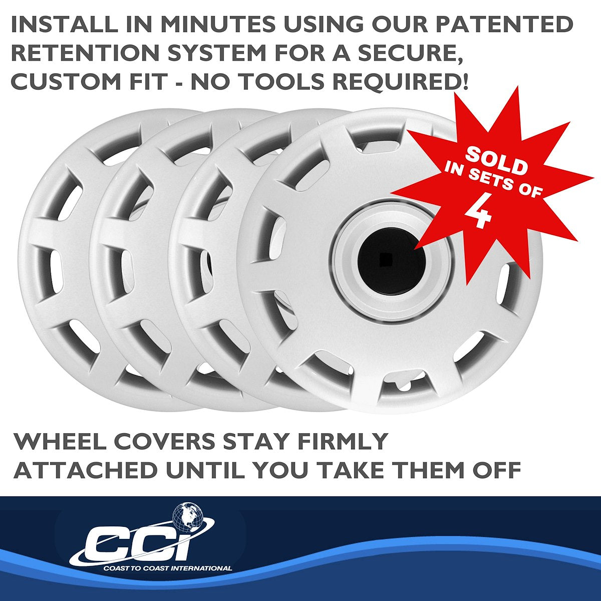 Coast2Coast Universal Wheel Covers IWC41315S product image 4