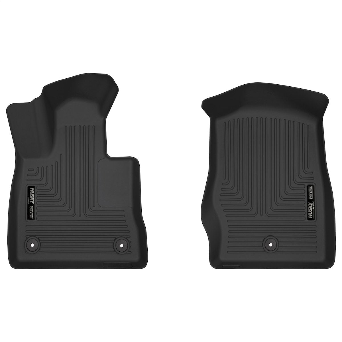 Husky Liners Floor Liner, Black, 2 Piece - 54871