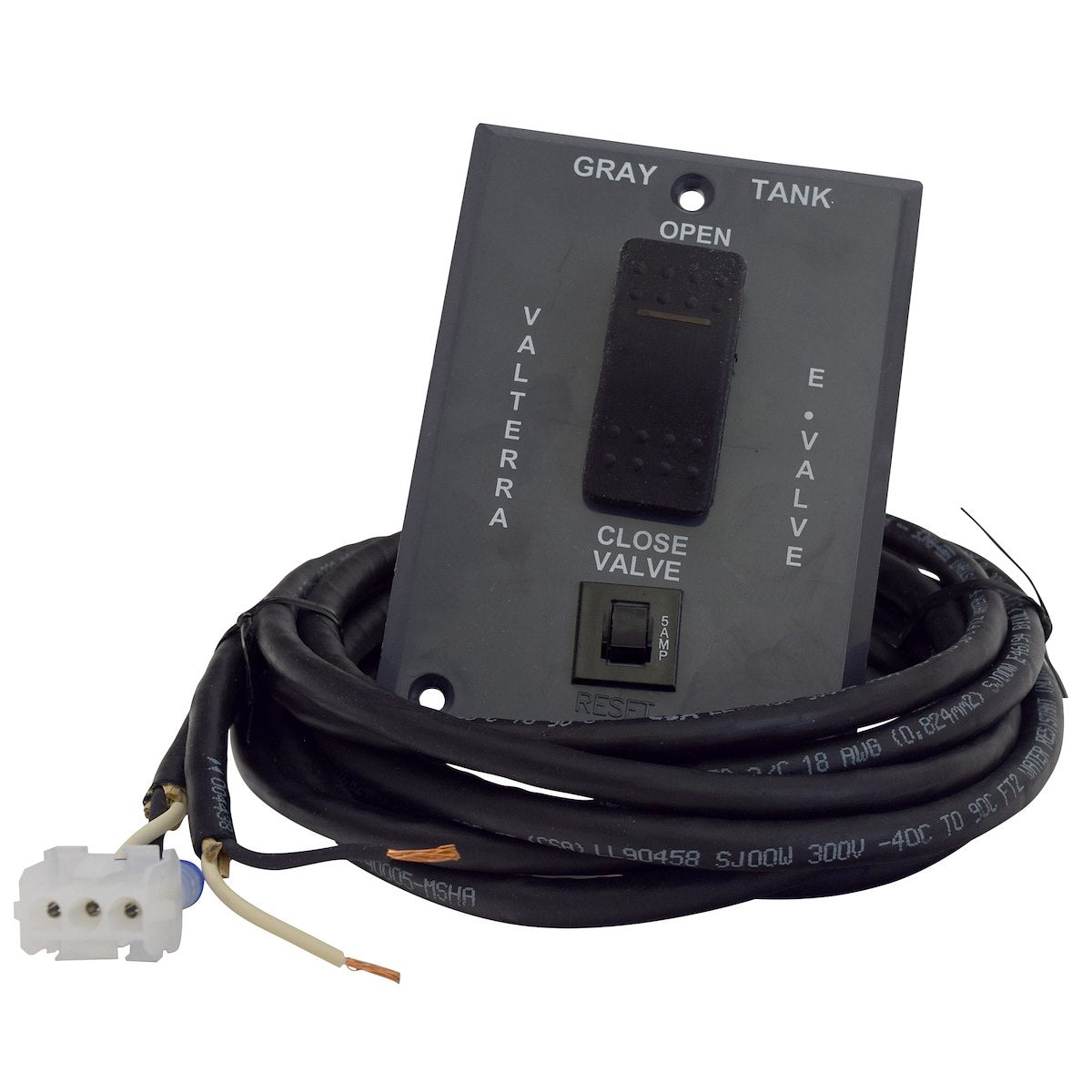 Valterra Sewer Waste Valve, For RV Black And Gray Water System, 12 V/1.7 amp Motor, 1-1/2 in Waste Valve - E1001NEVP