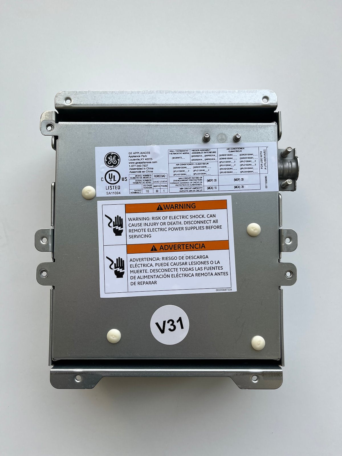 GE Appliances Air Conditioner Control Box Assembly - RGREC3A
