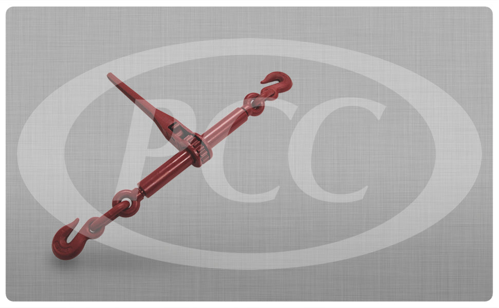Pacific Cargo Cargo Tie Down Chain Binder, Use With 5/16 in To 3/8 in Size Chain, 6600 lb Working Load Limit, Red - 6054
