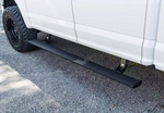 AMP Research Running Board, Textured Powder Coated, Black, Die Cast Aluminum - 76234-01A