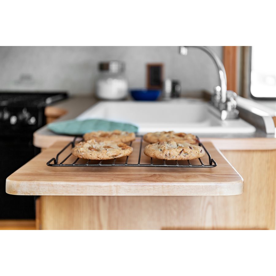 Camco Counter Top Extension, Extends Counter Top 12 in, 12 in Length x 13-1/2 in Width x 3/4 in Thick - 43421