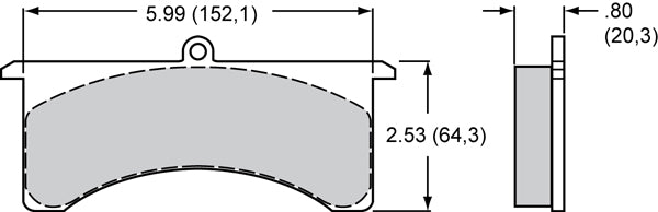 Wilwood Brakes Disc Brake Pads 150-14774K product image 2
