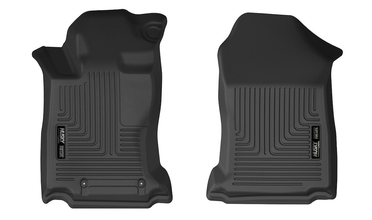 Husky Liners Floor Liner, Black, 2 Piece - 54901