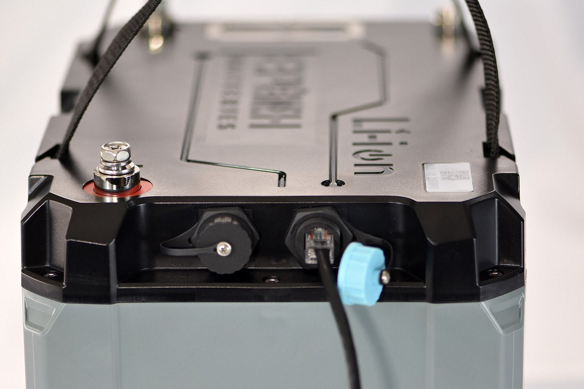 Epoch Battery, 36 V, M8 Threaded Stud Top Terminal, Lithium Iron Phosphate Style (LiFePO4) - B36100A-A