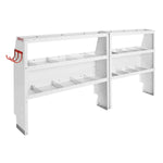 Weather Guard Van Storage System Kit, White - 600-8112R