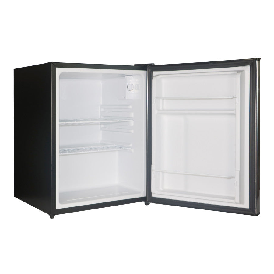 Magic Chef Refrigerator, 2.4 Cubic ft Capacity, 120 V, Stainless Steel - MCAR240SE2