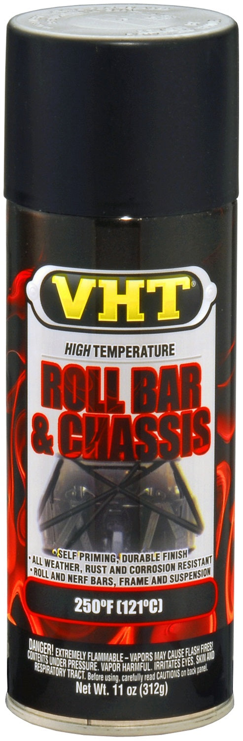 VHT/ Duplicolor Paint, Satin Black, 11 oz - SP671