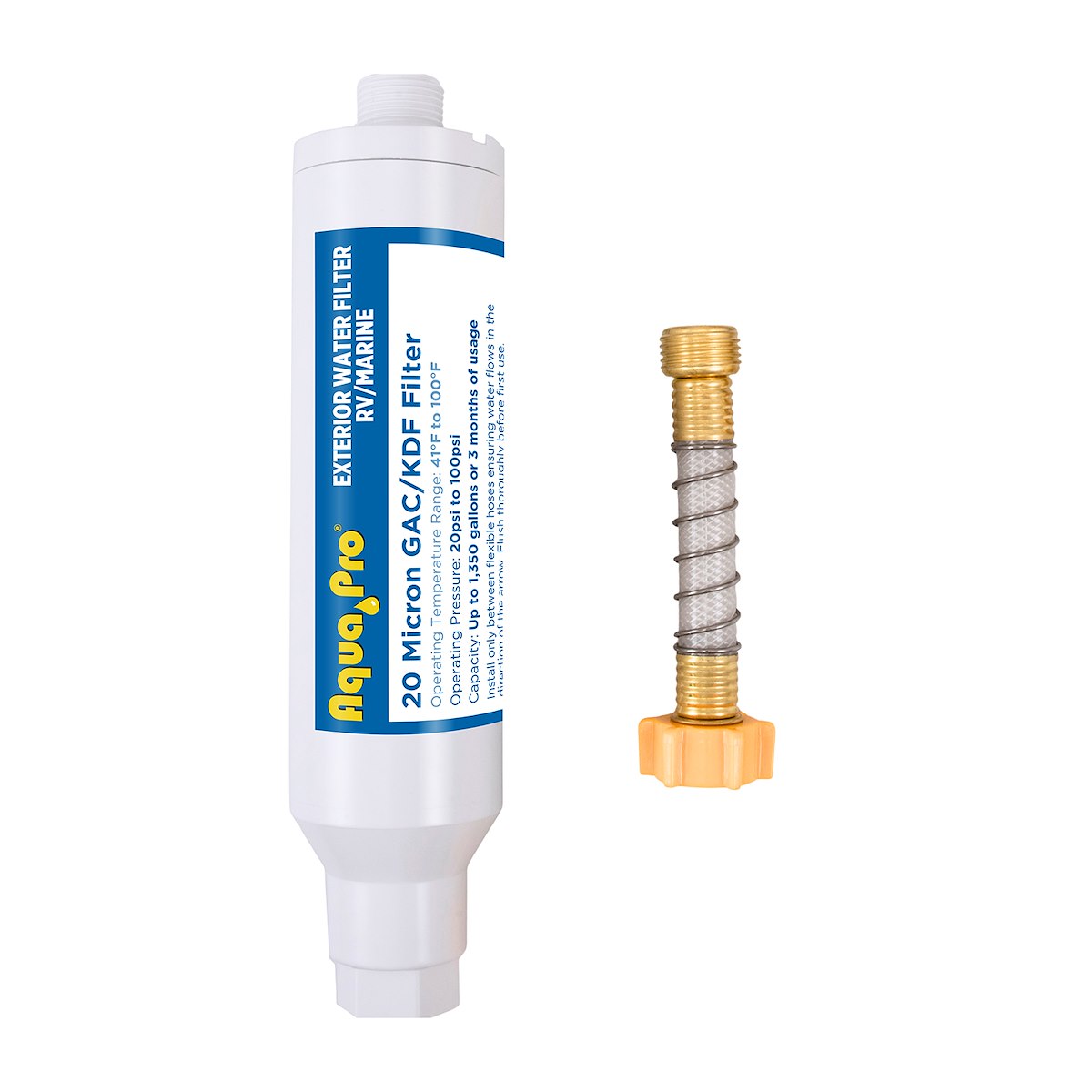 Aqua Pro Fresh Water Filter, Filters Down To 20 Microns - 21880