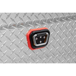 Weather Guard Tool Box, Aluminum, 27-1/2 in Length x 72 in Width x 18-1/2 in Height, 15.5 Cubic ft Capacity - 117-0-04