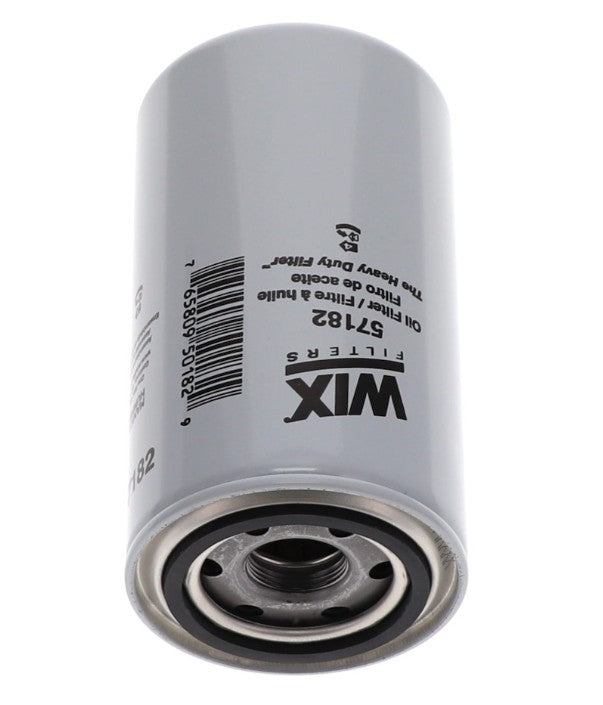 WIX Filters Oil Filter, Spin-On, 6.94 in Height x 3.67 in Outer Diameter Top, 10 Micron Element - 57182