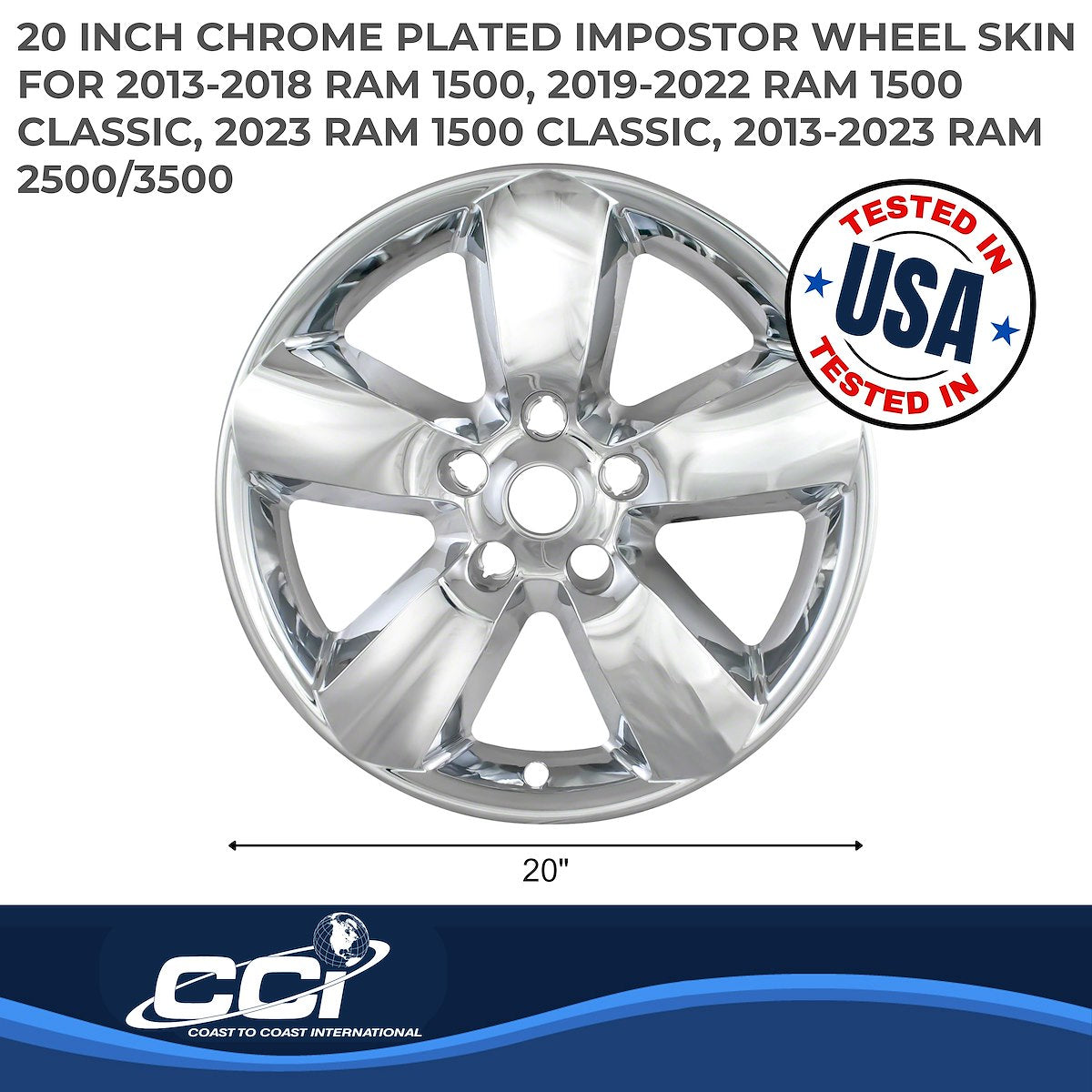 Coast2Coast Wheel Skins & Styled Wheel Covers IWCIMP361X product image 2