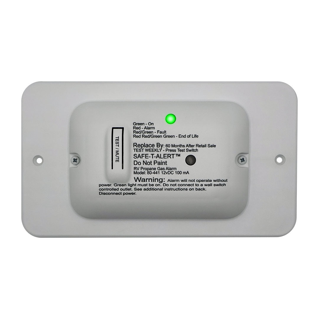 MTI Industries Propane Leak Detector, 4-1/4 in Length x 2-3/4 in Width x 3/4 in Depth, White - 80-441-WT-TR