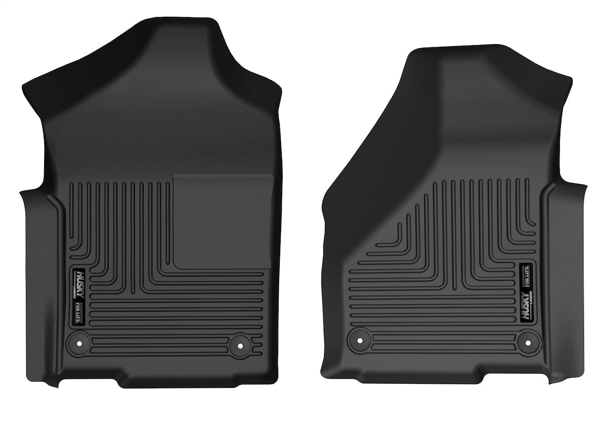 Husky Liners Floor Liner, Black, 2 Piece - 50691