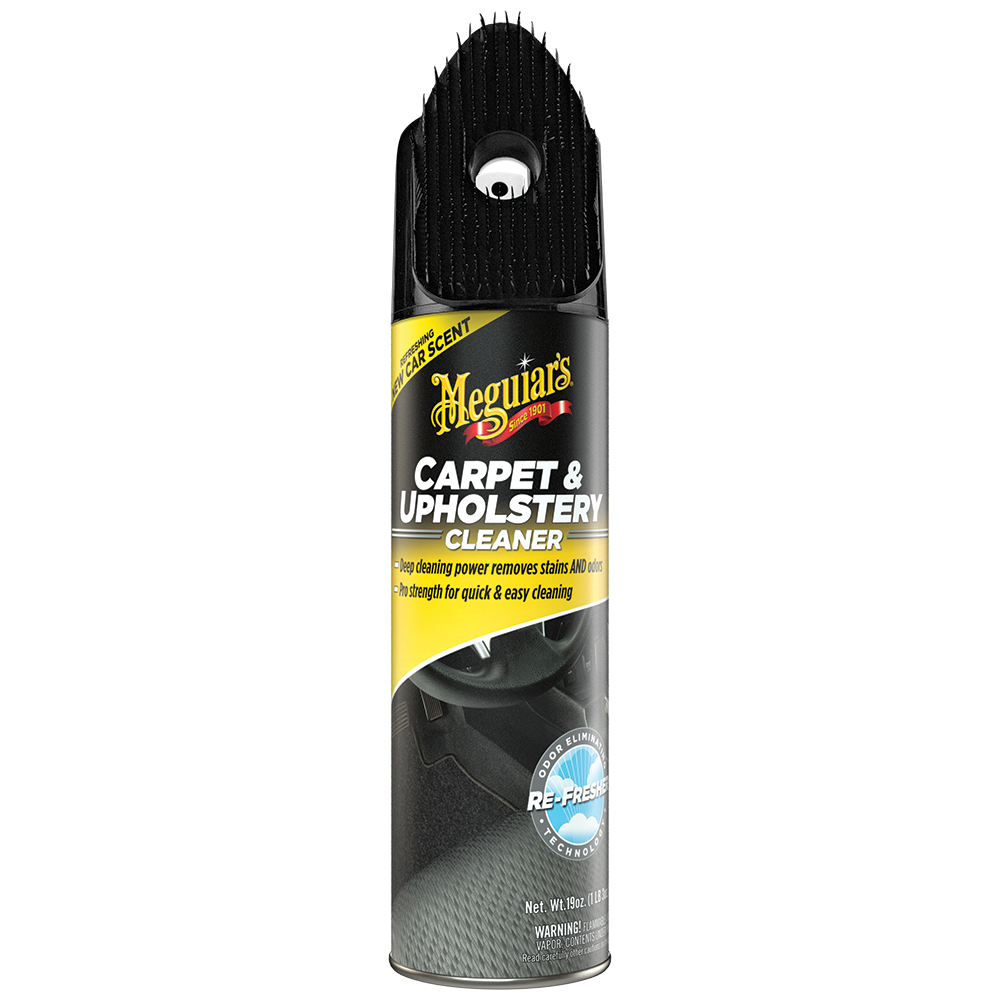Meguiars Carpet Cleaner, 19 oz Aerosol Can - G191419