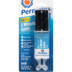 Permatex Epoxy, 5 Minute General Purpose, 0.84 oz Dual Syringe - 84101