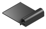 JAEGER - UNITEK Slide Out Seal, 35 ft Length, 0.91 in Bulb Height, Black - 1000028470