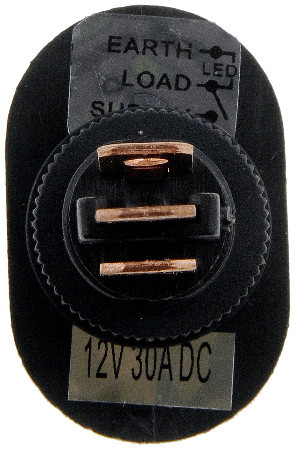 Dorman Multi Purpose Switch, 12 V, 30 amp Max, Black With Red LED - 84840