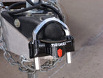 Trimax Locks Trailer Hitch Lock, Fits 1-7/8 in To 2-5/16 in Couplers, Black, Solid Die Cast Body/Stainless Steel Shackle - UMAX300
