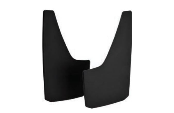 Hopkins MFG Mud Flap, Black, Set Of 2 - 4754