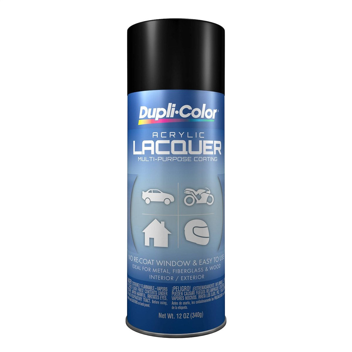 VHT/ Duplicolor Paint, Semi Gloss Black, 12 oz - DAL1608