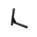 Camco Flagpole Mount, 2 in Receiver Hitch Mount, For Flag Poles Up To 2-11/32 in Diameter, Black - 51611