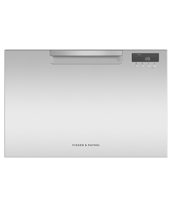 Splendide Dishwasher, 6 Place Setting Capacity, 23-9/16 in Width x 16-1/8 in Height x 22-9/16 in Depth, Stainless Steel - DD24SAX9 N