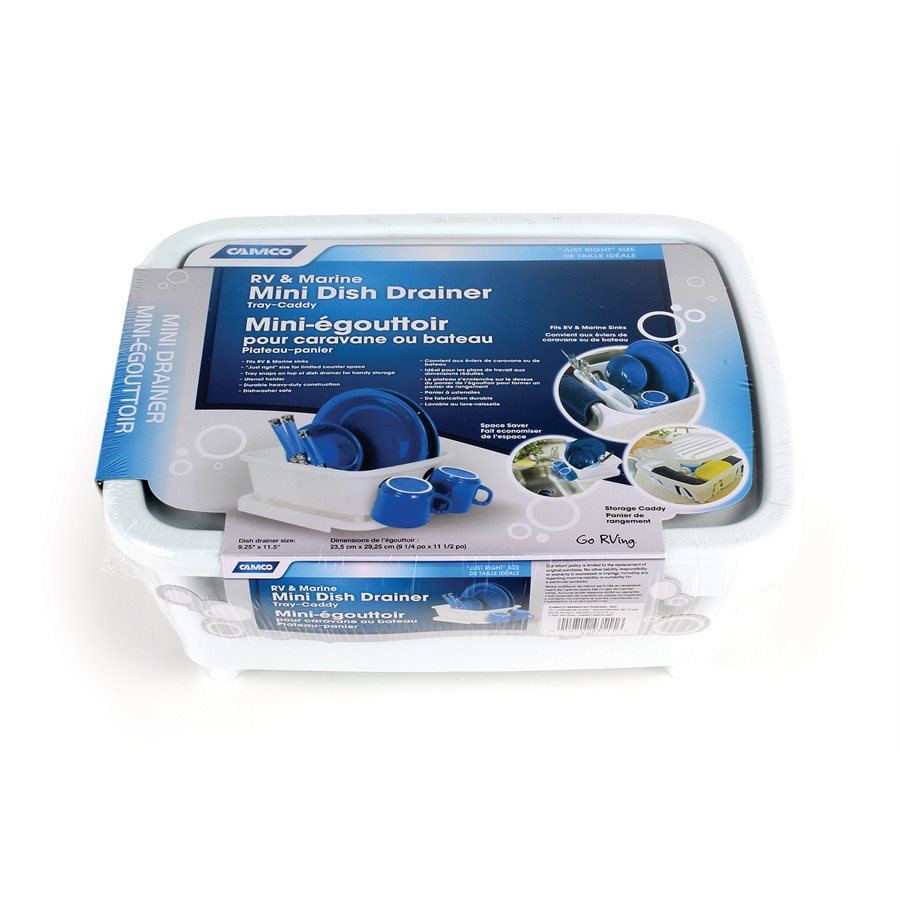 Camco Dish Drainer, White - 43511
