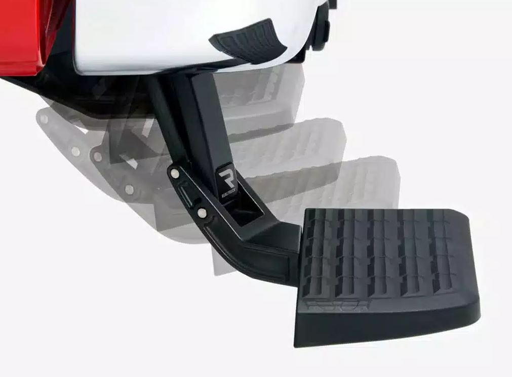 AMP Research Truck Step, 300 lb Weight Capacity, Black, Die Cast Aluminum - 75324-01A