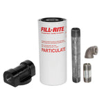 Fill-Rite Liquid Transfer Tank Pump Filter, Filters To 10 Microns, 18 gal Per Minute, 50 PSI Maximum Operating Pressure - 1200KTF7018